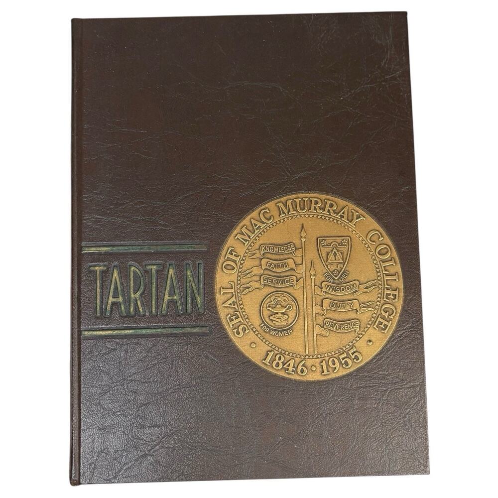 VTG 1962 "Tartan" MacMurray College Hardcover Yearbook Jacksonville IL Illinois